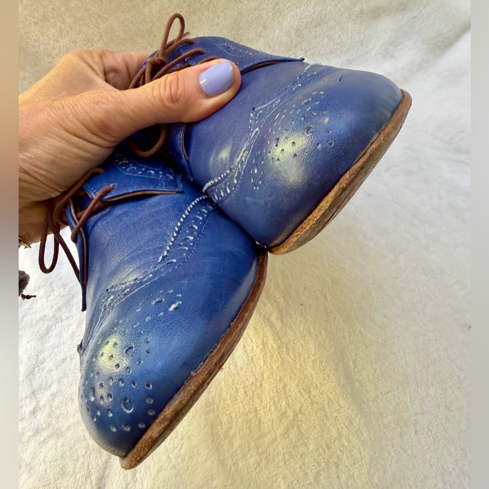 L’artigiano Sorrentino Blue Size 40
US 9 Oxford Shoes Leather Lace Up Classic - Picture 5 of 16
